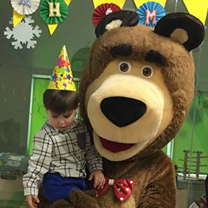 Медведь и Маша