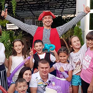 Пиратский квест с аниматорами