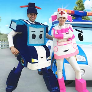 Аниматоры Робокар Поли